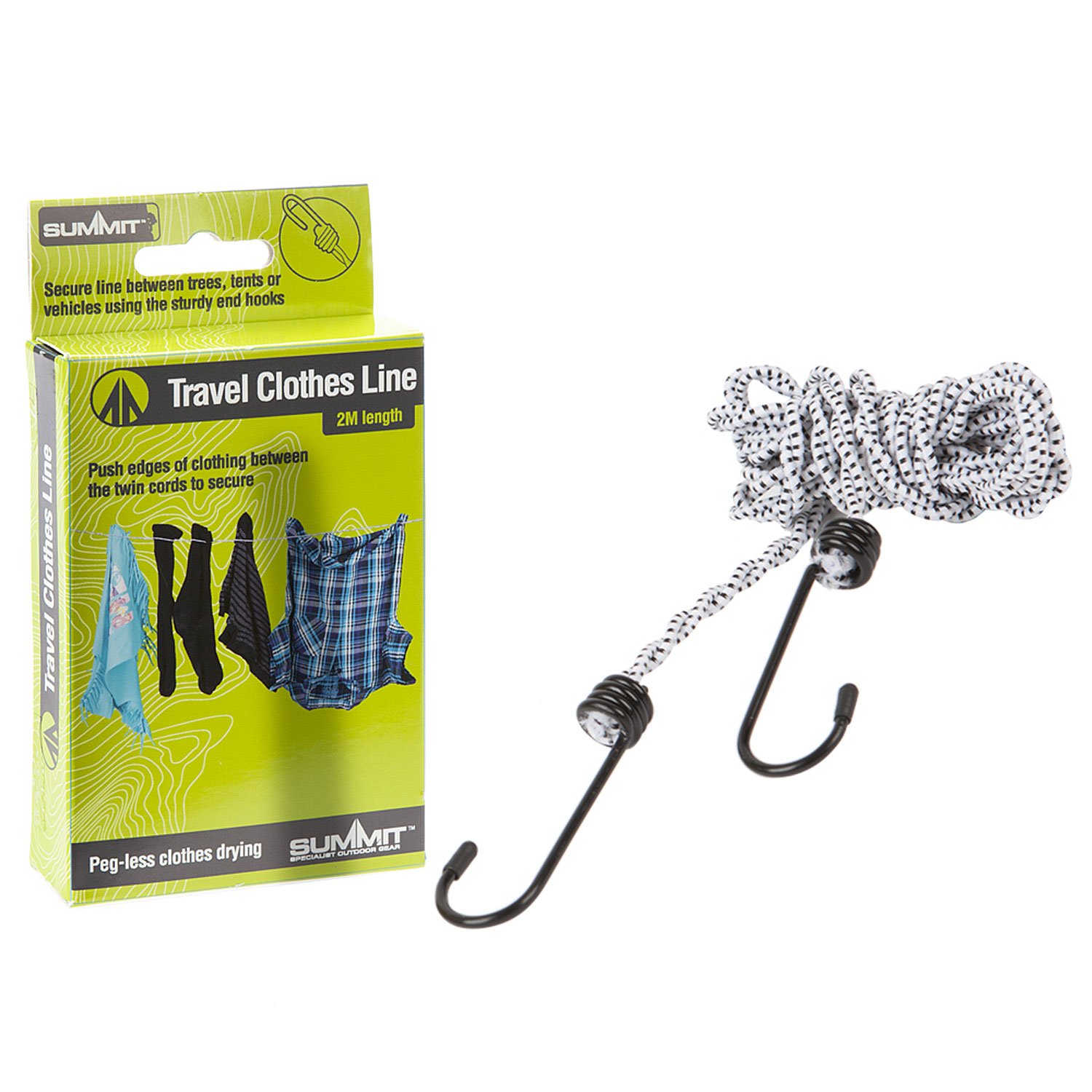 magnetic travel clothes line
