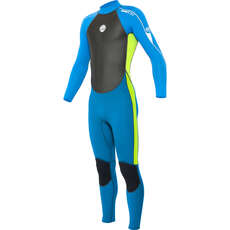 Alder Junior Impact 3/2mm Fullsuit Wetsuit - Flo Lime WS22JIF