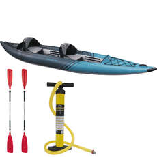 Aquaglide Chelan 140 Heavy Duty Touring Kayak - 2 Man Package