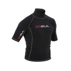 Manica Corta Gul Evotherm Flatlock Junior Rash Vest / Guardie 2023- Nero