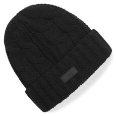 Gill Cable Knit Beanie - Black