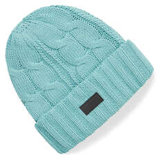 Gill Cable Knit Beanie - Marine Blue