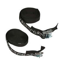 RUK Roof Rack Straps / Strops [Pair] - 3 Metre