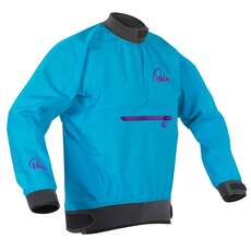 Palm Vector Womens Kayak Jacket - Aqua