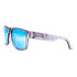 Lunettes De Soleil Triggernaut Harper - Gris Cristal / Bleu Revo